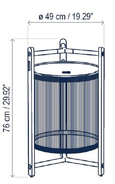 BOVER KANDO P/76/R OUTDOOR