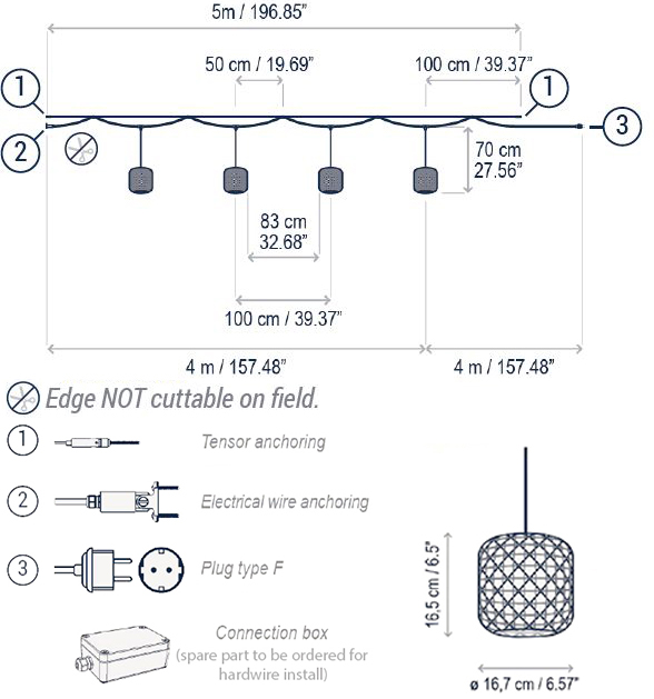 BOVER NANS CATENARY S/16/4L OUTDOOR