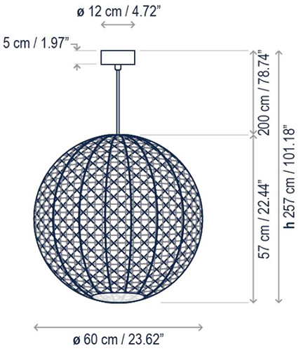 BOVER NANS SPHERE S/60 OUTDOOR