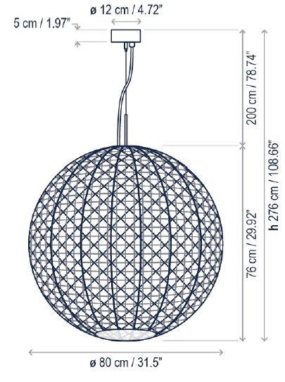 BOVER NANS SPHERE S/80 OUTDOOR