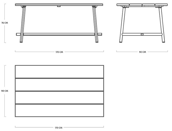 Fatboy Fred's Medium Table