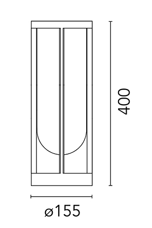 Flos In Vitro Bollard