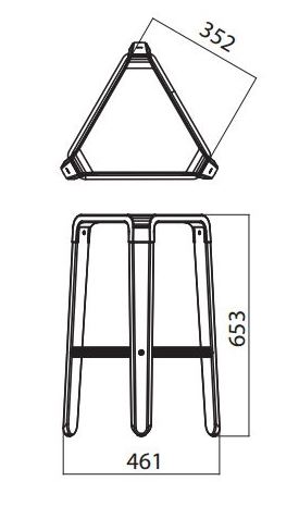 infiniti picapau kitchen stool misure