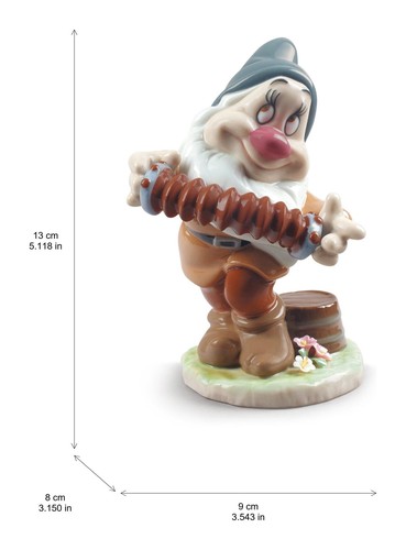 LLADRÓ objet décoratif TIMIDE Disney Collection