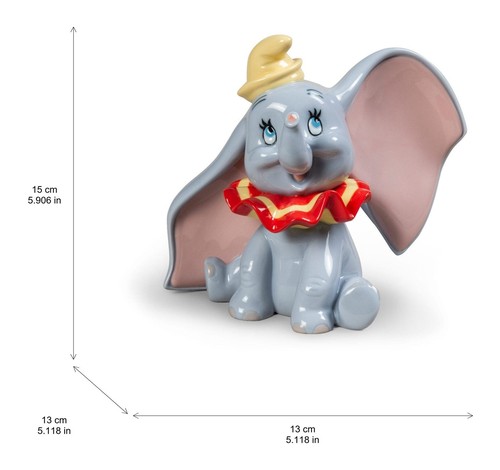 LLADRÓ objet décoratif DUMBO Disney Collection