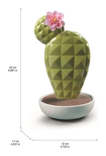 LLADRÓ diffuseur de parfum OPUNTIA CACTUS