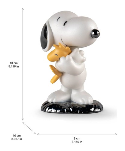 LLADRÓ objet décoratif SNOOPY Peanuts Collection