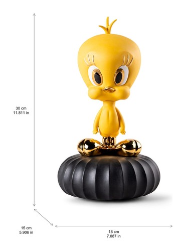 LLADRÓ objet décoratif TWEETY Looney Tunes Collection