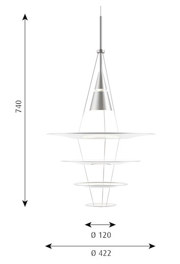 Louis Poulsen Enigma sizes