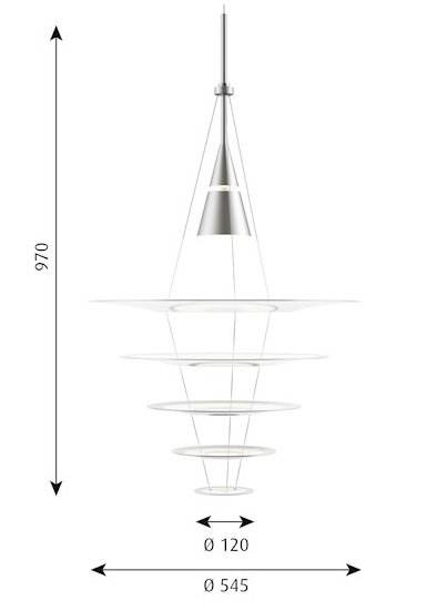 Louis Poulsen Enigma sizes