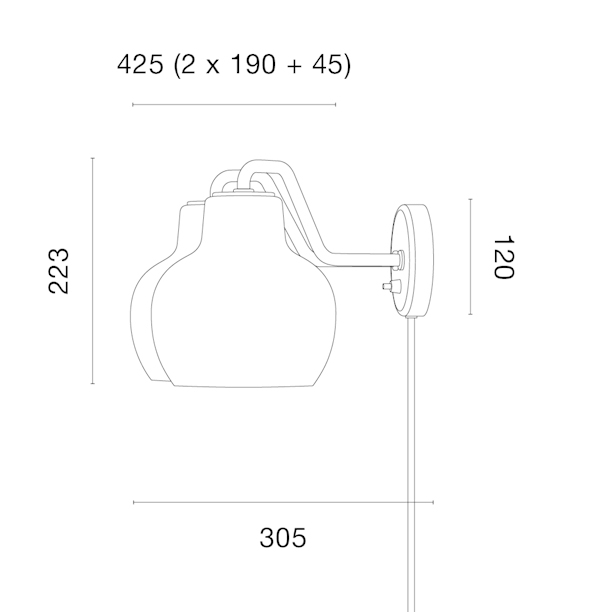 Louis Poulsen VL ring crown