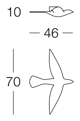 MAGIS sculpture suspendue BIRDS, Large
