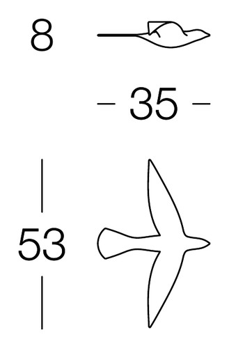 MAGIS sculpture suspendue BIRDS, Small