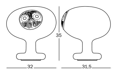 MAGIS lampe de table LINNUT, Palturi