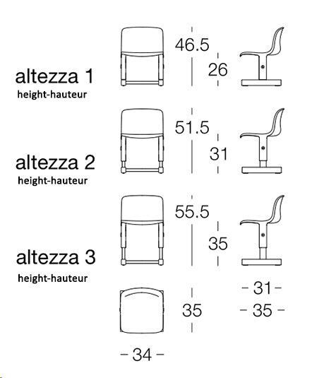 magis Julian sizes