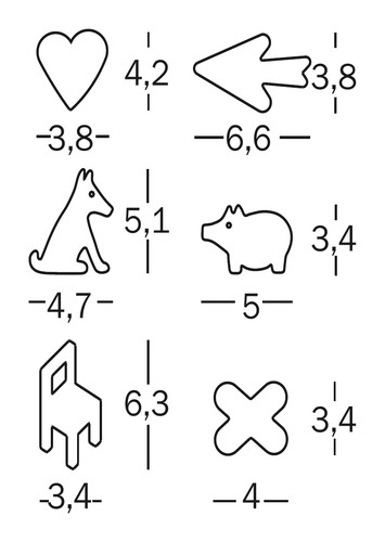MAGIS tableau magnétique MEMO, figures magnétiques