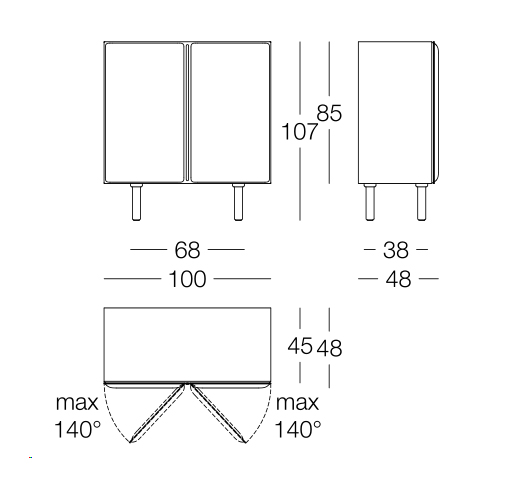 Tacito 100cm