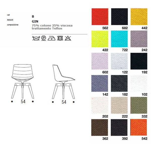 mdf italia flow chair sizes