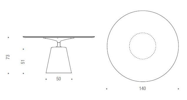 MDF Rock table