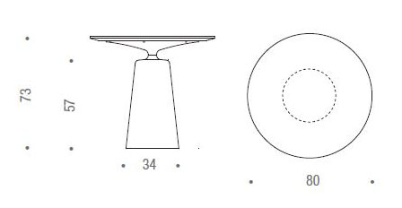 MDF Rock table