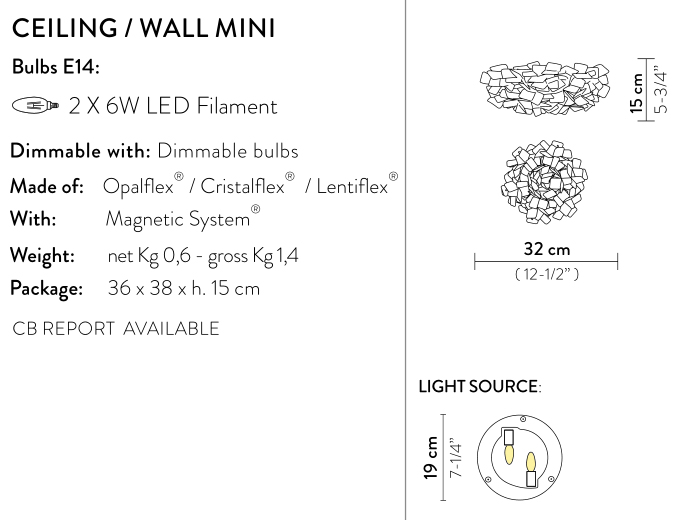 slamp clizia wall large
