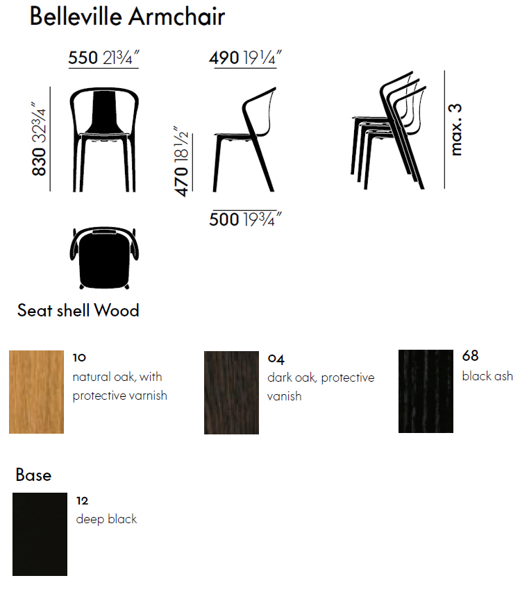 Vitra Belleville Armchair