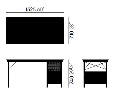vitra eames desk unit edu sizes