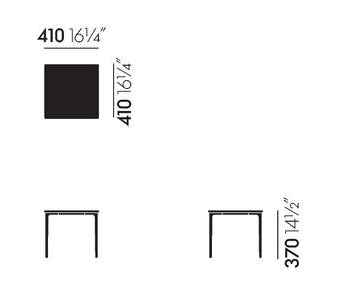 Vitra Plate table
