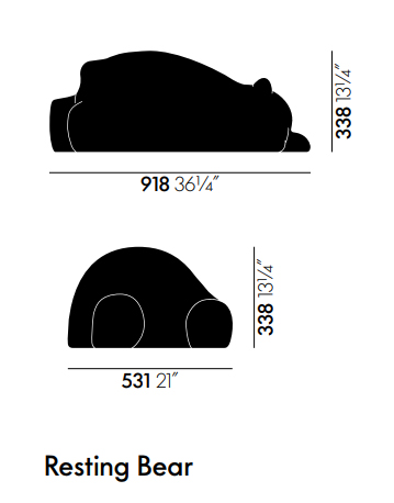Vitra Resting Bear