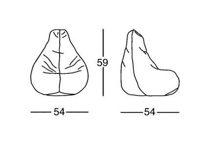 Zanotta sacco sizes