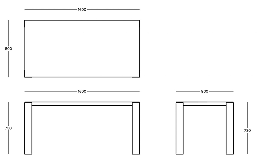 Zeus Big Irony Table