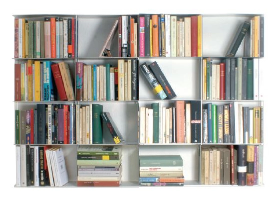 KRIPTONITE bibliothèque murale KROSSING 133 x H 100 cm