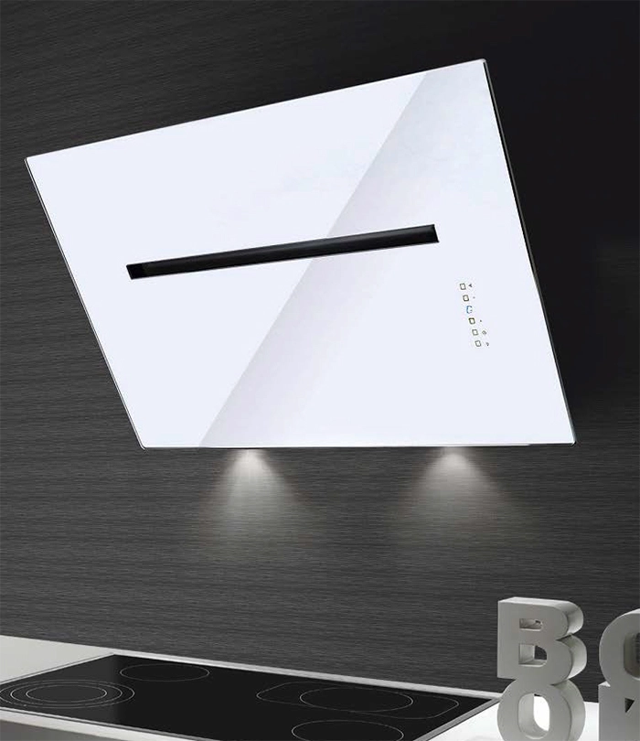 AIRONE hotte murale HAMLET BLANC 80 cm