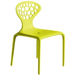 MOROSO ensemble de 4 chaises avec le dos perforé SUPERNATURAL