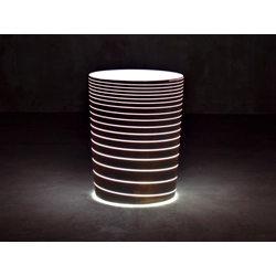 SERRALUNGA vase GRAND JANE avec lumière