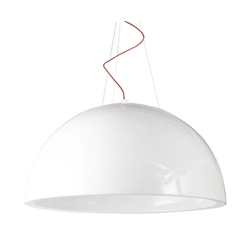 SLIDE lampe à suspension CUPOLE version laquée