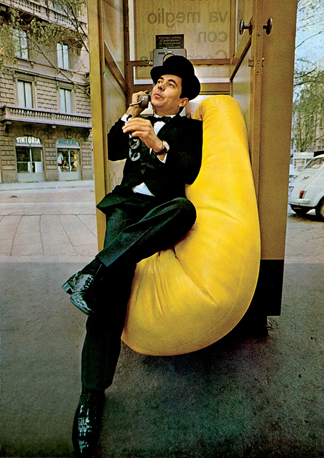 ZANOTTA fauteuil anatomique SACCO