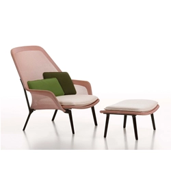 VITRA fauteuil SLOW CHAIR & OTTOMAN