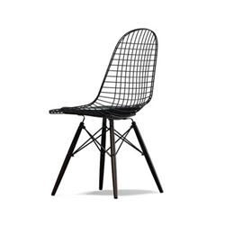 VITRA chaise avec coussin Wire Chair DKW-5