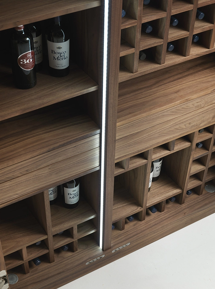 RIVA 1920 meuble à vin CAMBUSA WINE
