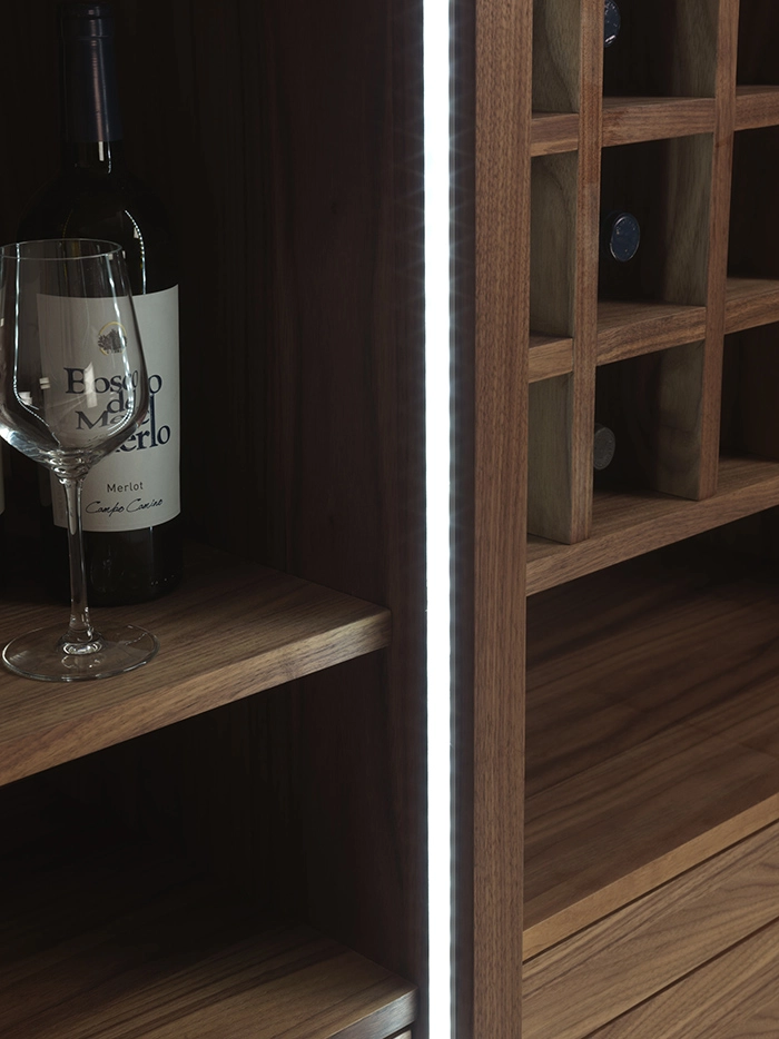 RIVA 1920 meuble à vin CAMBUSA WINE