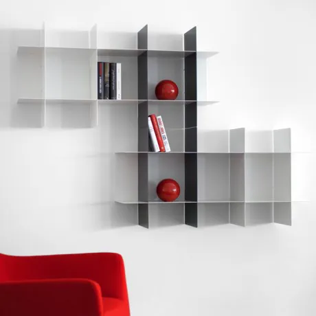 MEME DESIGN bibliothéque murale INNESTO