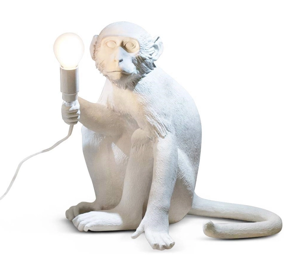 SELETTI lampe de table MONKEY LAMP à LED