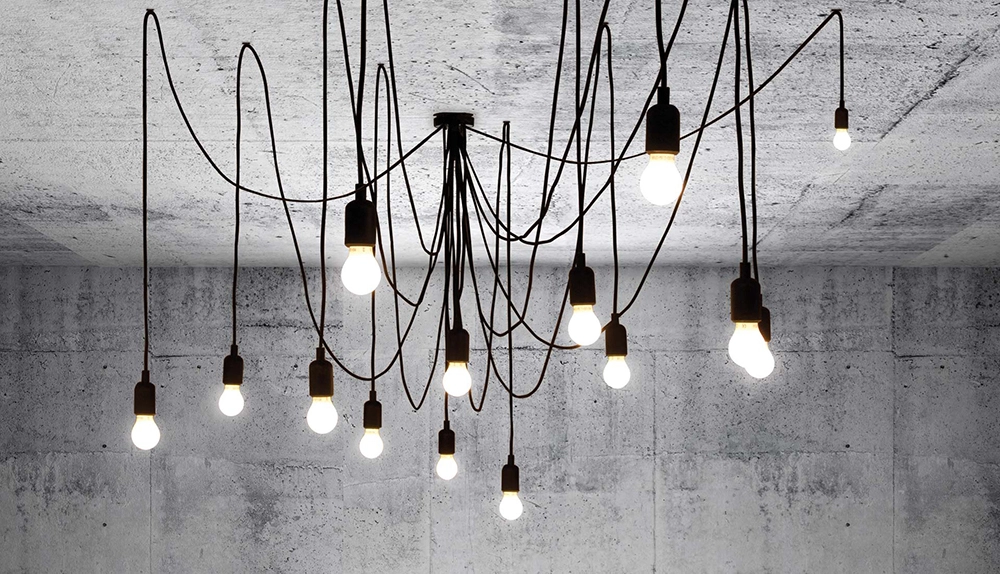 SELETTI lampe à suspension MAMAN avec 14 LED