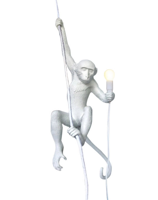 SELETTI lampe à suspension MONKEY LAMP à LED
