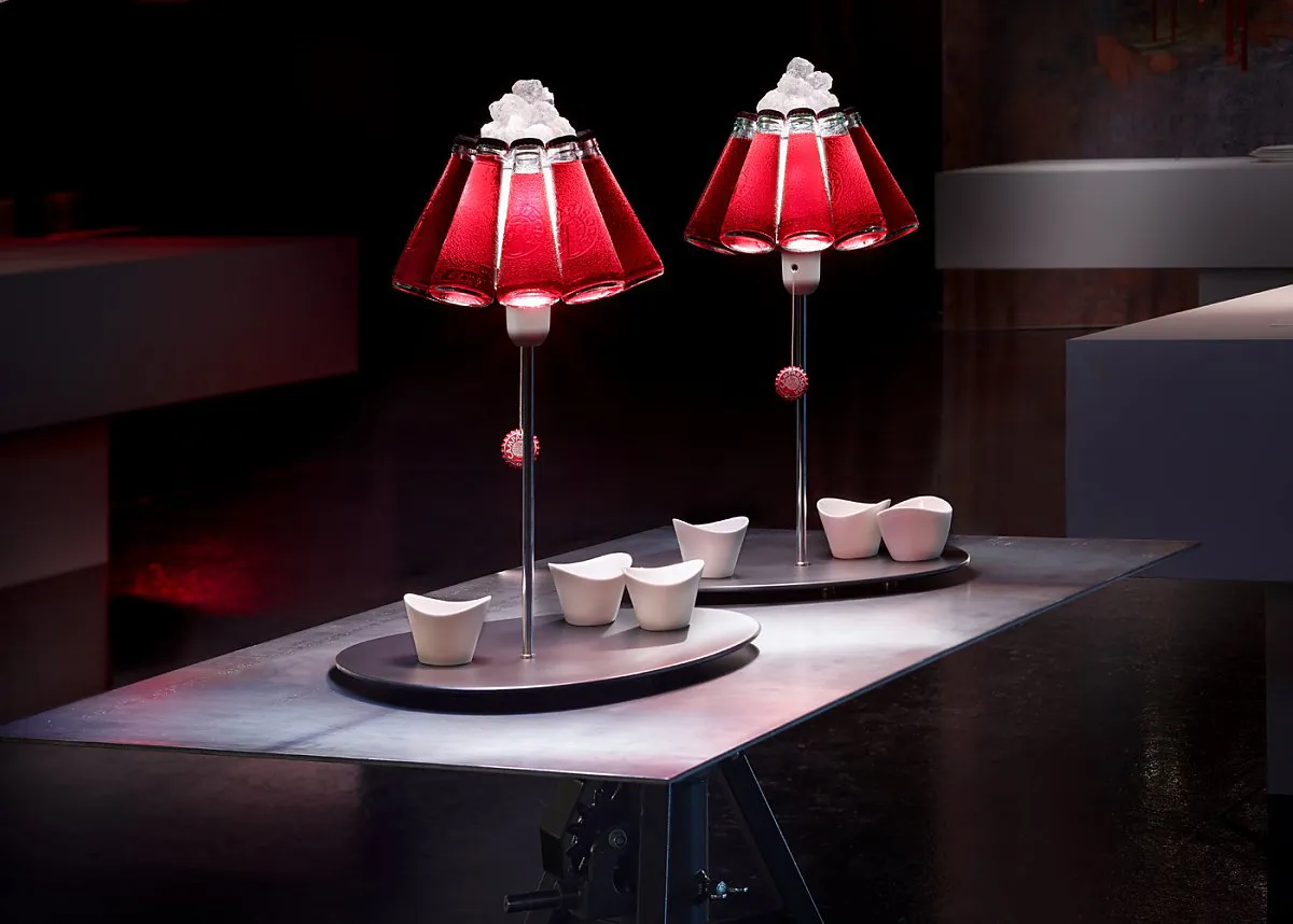INGO MAURER lampe de table CAMPARI BAR