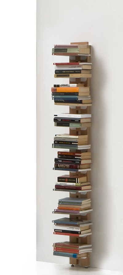 LE ZIE DI MILANO bibliothèque sur pied fixée au mur ZIA ORTENSIA