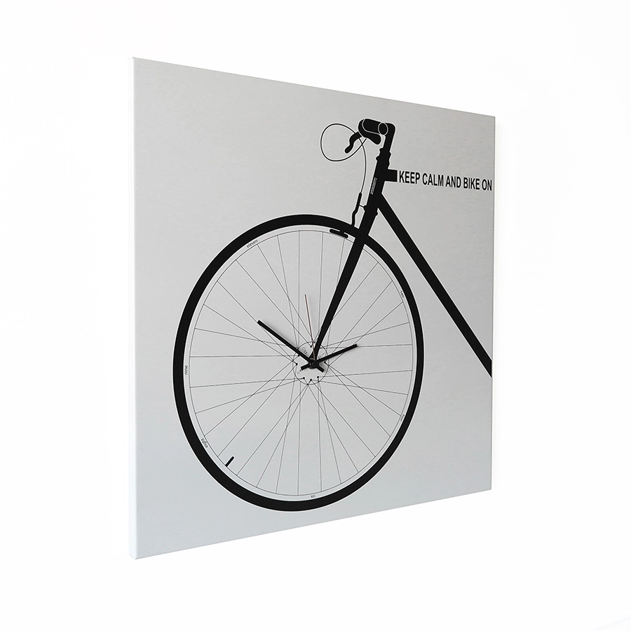 dESIGNoBJECT horloge murale BIKE CLOCK
