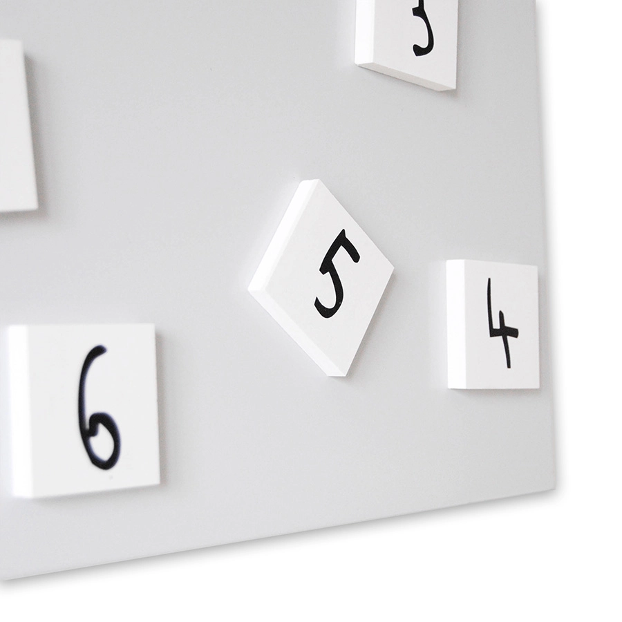 dESIGNoBJECT horloge murale CHANGING CLOCK