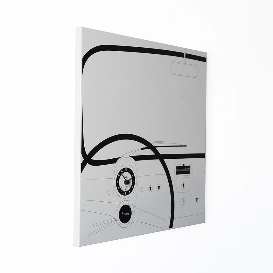 dESIGNoBJECT horloge murale CINQUINO CLOCK ORGANIZER